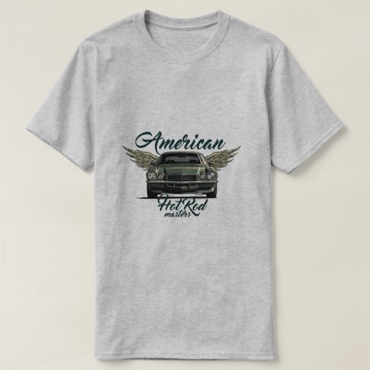 レトロクラシックカー伝説のロードTシャツ Tシャツ (デザイン正面)
