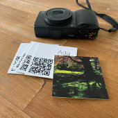 レトロクラシックスクエアインスタ スクエア名刺