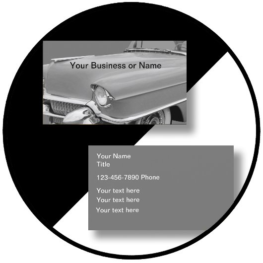 レトロクラシックテーマ 名刺