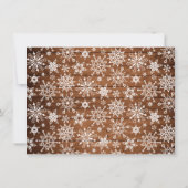 レトロクラシックレッド素朴トラッククリスマスグリーティング シーズンカード (裏面)