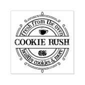 レトロクラシックロゴスタンプ焼き&コーヒーショップ セルフインキングスタンプ (デザイン)