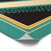 レトロクラシックヴィンテージカーのポスター ポスター (角)