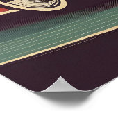 レトロクラシックヴィンテージカーのポスター ポスター (角)