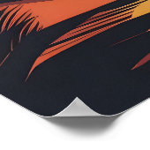 レトロクラシックヴィンテージカーのポスター ポスター (角)