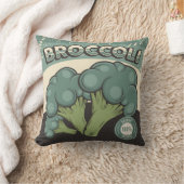 レトロクラシックヴィンテージグランジブロッコリー クッション (ブランケット)