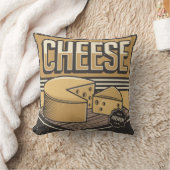 レトロクラシックヴィンテージグランジラウンドチーズ クッション (ブランケット)