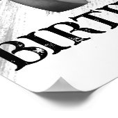 レトロクラシック車のヴィンテージ水の色ウェルカム ポスター (角)