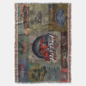 レトロクラシック車 スローブランケット (正面縦)