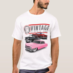 レトロクラシック車 Tシャツ