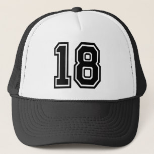 レトロクラシック18th Birthday Party Trucker Hat キャップ