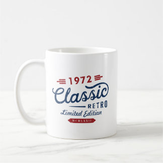 レトロクラシック1972年限定版Tシャツトラック運転手 コーヒーマグカップ