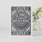 レトロクラシックI do BBQ招待状 招待状 (スタンド正面)