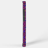 レトロクラス万華鏡のように千変万化するパターンパターン SAMSUNG GALAXYケース (右側面)