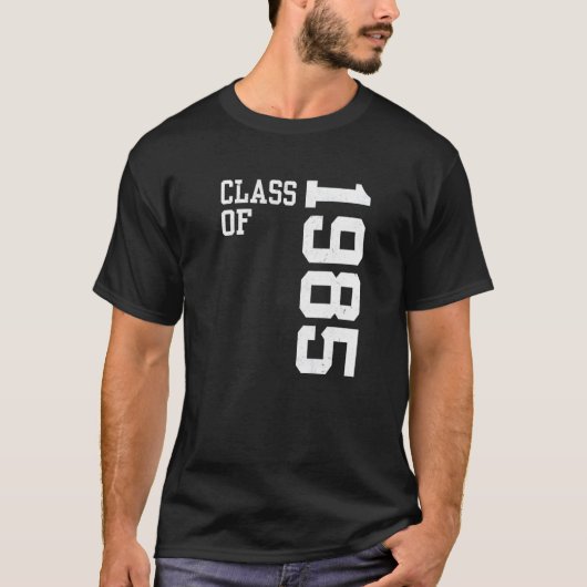レトロクラス1985年高校懇親会Vin Tシャツ (正面)