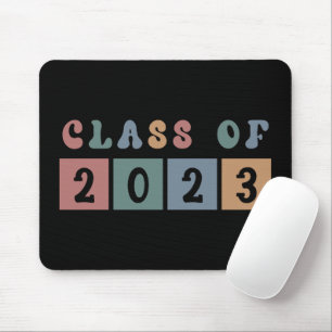 レトロクラス2023学校の大学の卒業ギフト マウスパッド