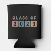 レトロクラス2023学校の大学の卒業ギフト 缶クーラー (裏面)