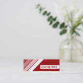 レトロクランベリー スキニー名刺 (スタンド正面)