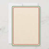 🎄レトロクリスマスのあったか雪の家 シーズンカード (裏面)