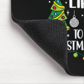 レトロクリスマスのクッキーの家族を焼く可能性が最も高い マウスパッド (コーナー)