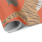 レトロクリスマスアート ラッピングペーパー (ロールコーナー)