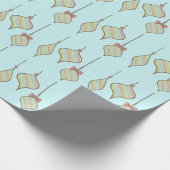 レトロクリスマスオーナメントギフトラッピング紙 ラッピングペーパー (角)