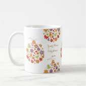 レトロクリスマスオーナメントコーヒーマグ コーヒーマグカップ (左)