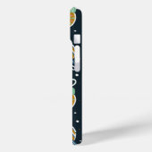 レトロクリスマスオーナメントパターンフォンケース Case-Mate iPhoneケース (裏面 / 左)