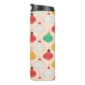 レトロクリスマスオーナメントパターン タンブラー (回転右)