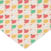 レトロクリスマスオーナメントパターン テーブルクロス (アングル)