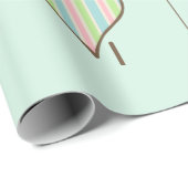 レトロクリスマスオーナメント包装紙 ラッピングペーパー (ロールコーナー)