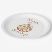 レトロクリスマスオーナメント紙プレート ペーパープレート (アングル)