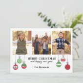 レトロクリスマスオーナメント シーズンカード (スタンド正面)