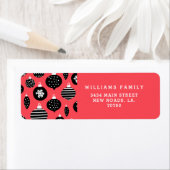 レトロクリスマスオーナメント ラベル (インサイチュ)