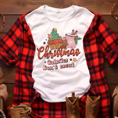 レトロクリスマスカロリーは休日をカウントしない トライブレンドＴシャツ