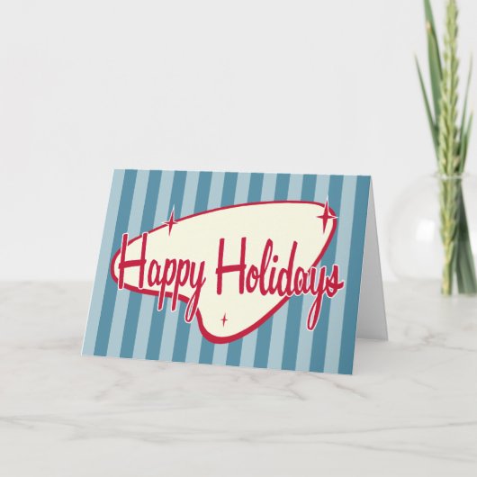 レトロクリスマスカード シーズンカード (正面)