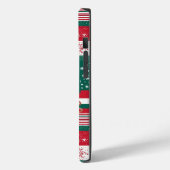 レトロクリスマスガール&トナカイ Case-Mate iPhoneケース (裏面 / 左)