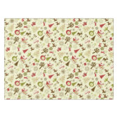 レトロクリスマスコラージュ テーブルクロス (正面(横))