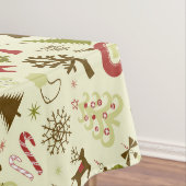 レトロクリスマスコラージュ テーブルクロス (インサイチュ)