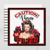 レトロクリスマススウィートnツイストピンナップ シーズンカード (正面/裏面)