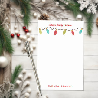 レトロクリスマスストリングライトカスタムズ ポストイット