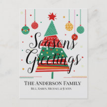 レトロクリスマスツリーのカスタマイズ