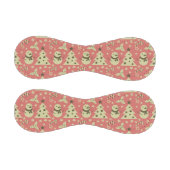 レトロクリスマスツリーのホリーベリースターキャンディーケーン 野球ボール (パネル)