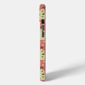 レトロクリスマスツリーのホリーベリースターキャンディーケーン Case-Mate iPhoneケース (裏面 / 左)