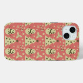 レトロクリスマスツリーのホリーベリースターキャンディーケーン Case-Mate iPhoneケース (裏面 (横))