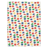 レトロクリスマスツリーオーナメント テーブルクロス (正面)