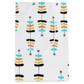 レトロクリスマスツリー抱き枕 ミディアムペーパーバッグ (正面)