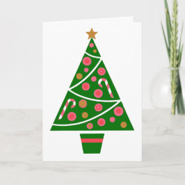 レトロクリスマスツリー シーズンカード