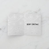 レトロクリスマスツリー シーズンカード (内部)