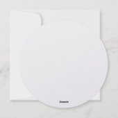 レトロクリスマスツリー&ジンジャーブレッドフラットカード シーズンカード (裏面)