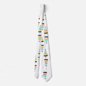 レトロクリスマスツリー ネクタイ (裏面)